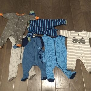 Pack of sleepers for baby